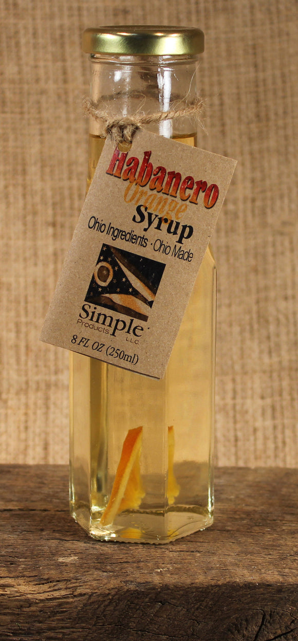 Habanero Orange Syrup