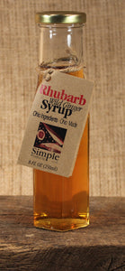 Rhubarb Syrup